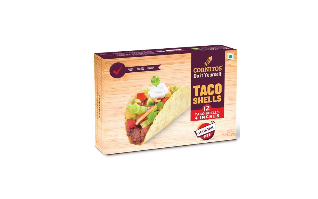 Cornitos Taco Shells Cocktail Size   Pack  80 grams